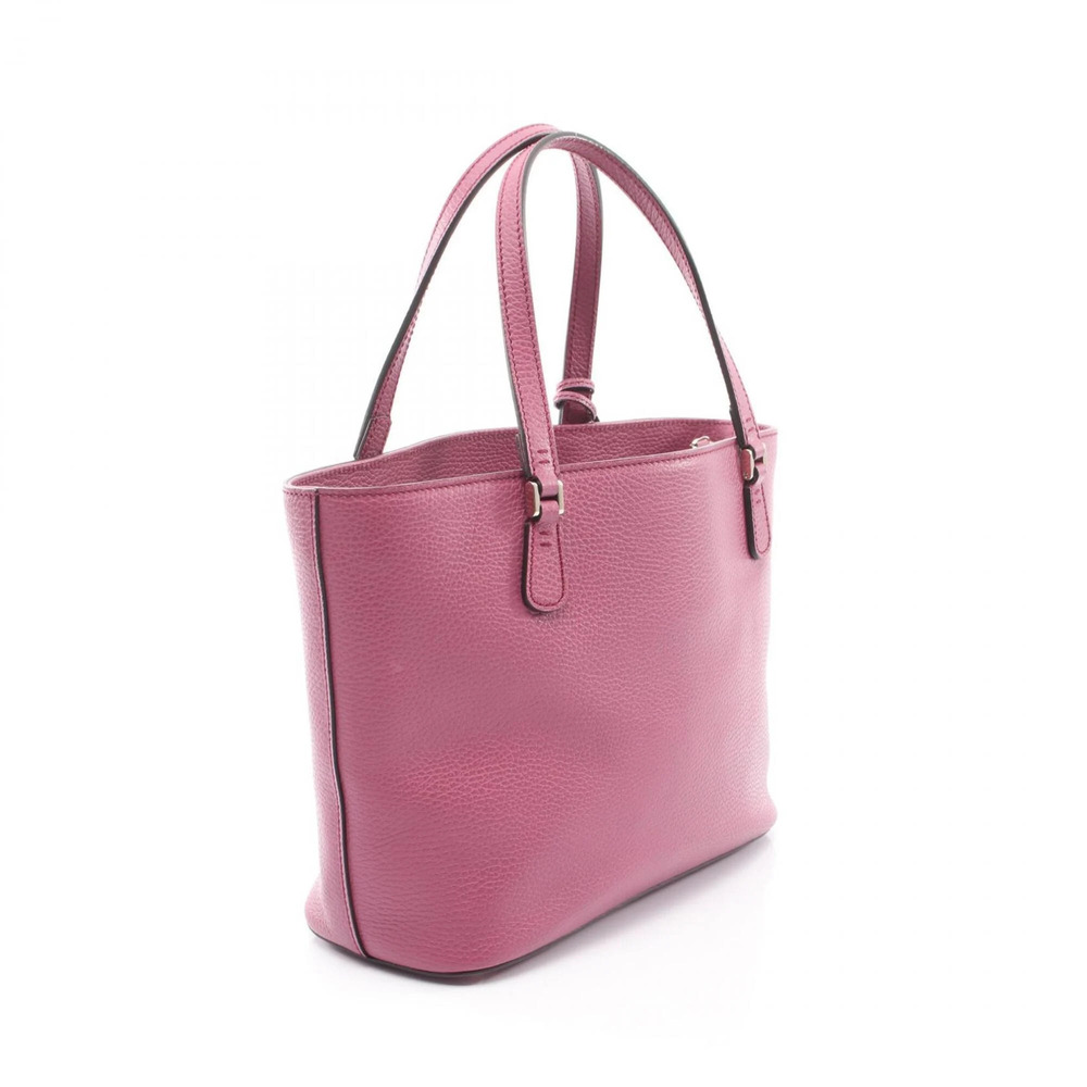 GUCCI Authentic Purple Leather Tote Bag - Picture 2 of 8